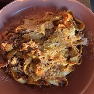 Fettuccine Bolognese