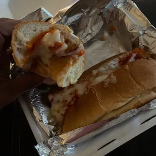 Sausage parmigiana