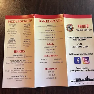 More complete menu (2)