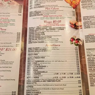 menu, sushi and sashimi