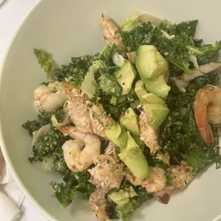 Shrimp and Salmon Salad