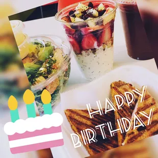 Birthday package: the best present delivered for your special one.