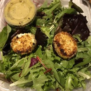Warm Goat Cheese Salad
