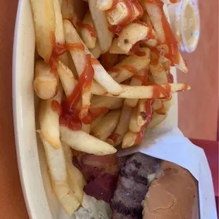 Bacon cheeseburger