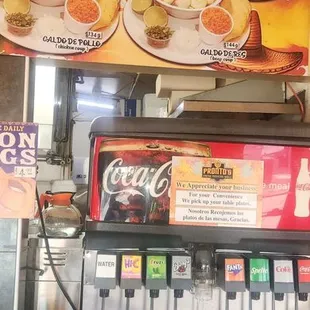 Soda machine