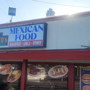Exterior signage