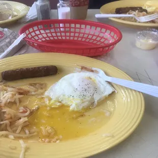 Not good ... too greasy and waited 30 min  Not coming back waste of money should&apos;ve gone to Denny&apos;s at-least it&apos;s worth the wait .