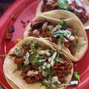 Three Taco Al Pastor Special