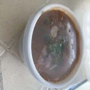 Albondigas 1 cup for to go