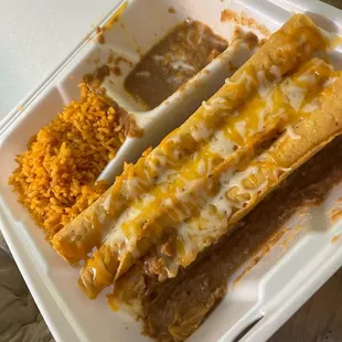 12. Taquitos Combo Plate