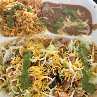 7. Fish Tacos 2 Pieces Combo Plate. to go with green Mach's salsa!