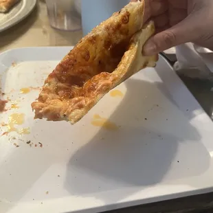 New York cheese pizza