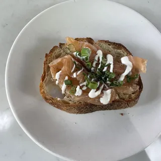Smoked Salmon Bruschetta