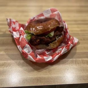 Chicken Schnitzel Sandwich