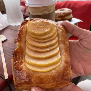 Apple cheese danish