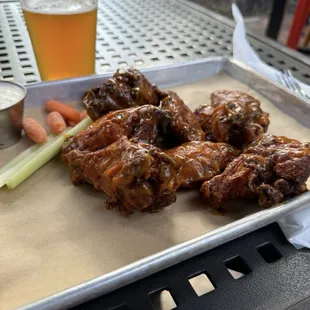 Smoked wings