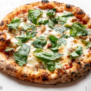 pizza, food