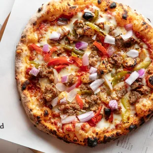food, pizza