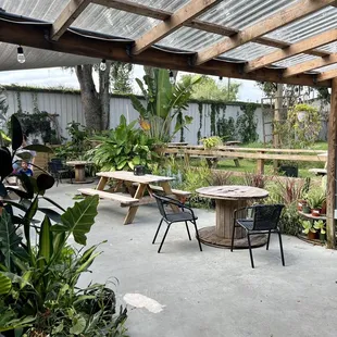 Patio seating