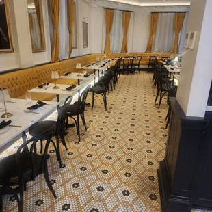 interior, sushi and sashimi