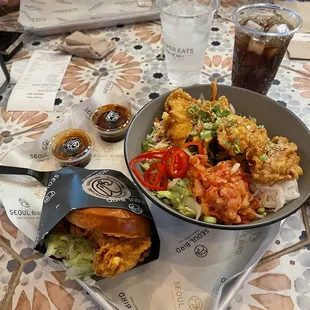 Korean Fried Chicken Sandwich