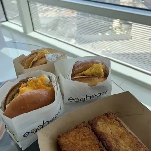 Breakfast Sandwiches