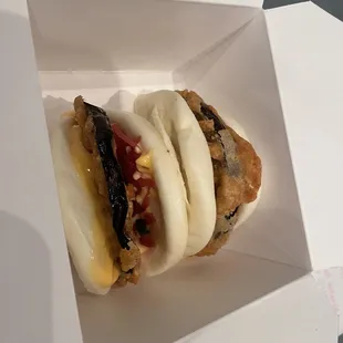 Crispy Eggplant Bao