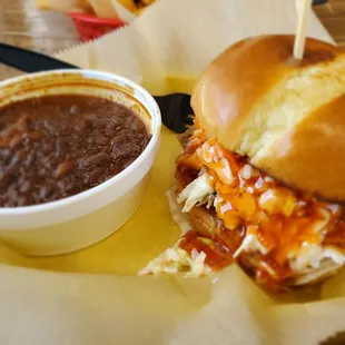 Sticky Pig and 3bq Beans