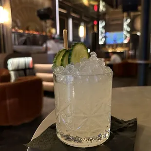 Easy Easy - Ford's Gin, Salers Aperitif, Lemon, Simple Syrup, Cucumber