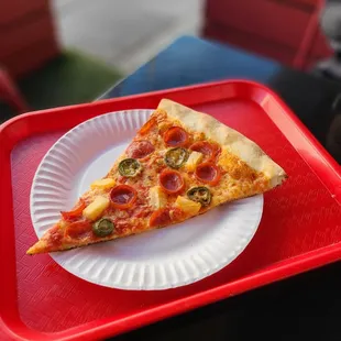 Slice of Marco Polo Pizza