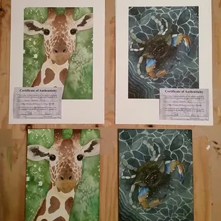 My finished prints! :)