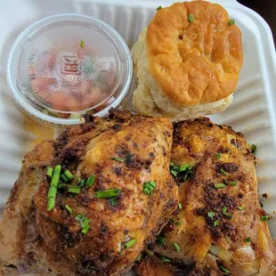 Flipped Chicken Entree