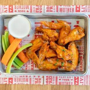 Buffalo chicken wings