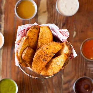 chicken wings and fried chicken, food
