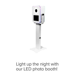 Our LED photo booth!