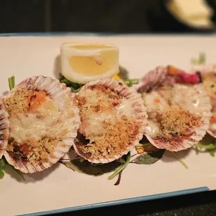 Baked Scallops