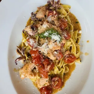 Special Salmon Pasta