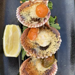 Baked Scallops