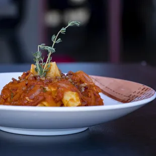 a closeup of a plate of food