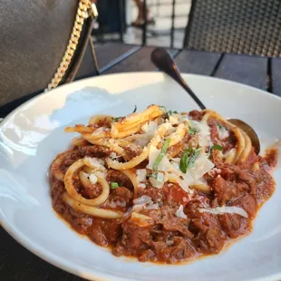 Short ribs ragu...the dish wasn't that great