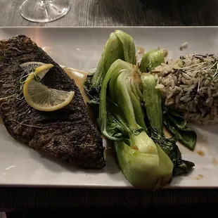 Miso Beurre Blanc Asian Sea Bass