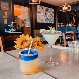 happy hour date night in our usual spot :)