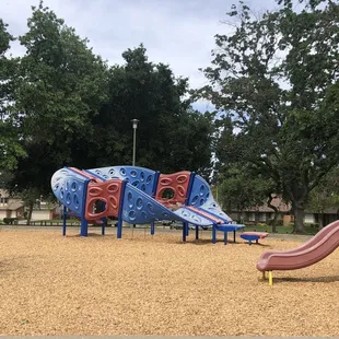 "Rock" climbing playground