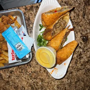 philly cheesesteak egg rolls