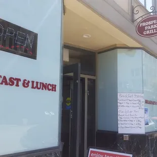 The Telegraph St. Entrance