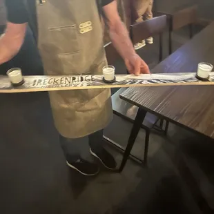 Had very good drinks from George and Ben. If you are in Breck, this is a must.