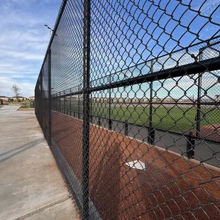 Little league pitching bullpen