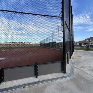 Little league ball field