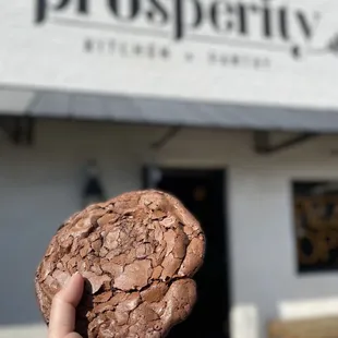 Flourless Chocolate Cookie