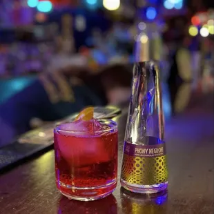 phony negroni mocktail